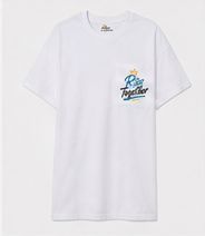 White Rise Together T-shirt dress